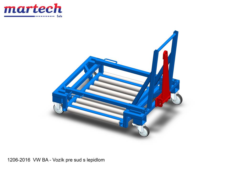 VW BA - Vozik pre diely